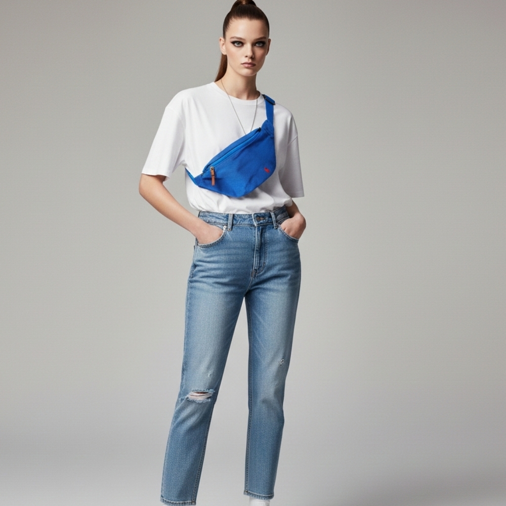 Polo by Ralph Lauren Royal Blue Belt Bag Brand NEW